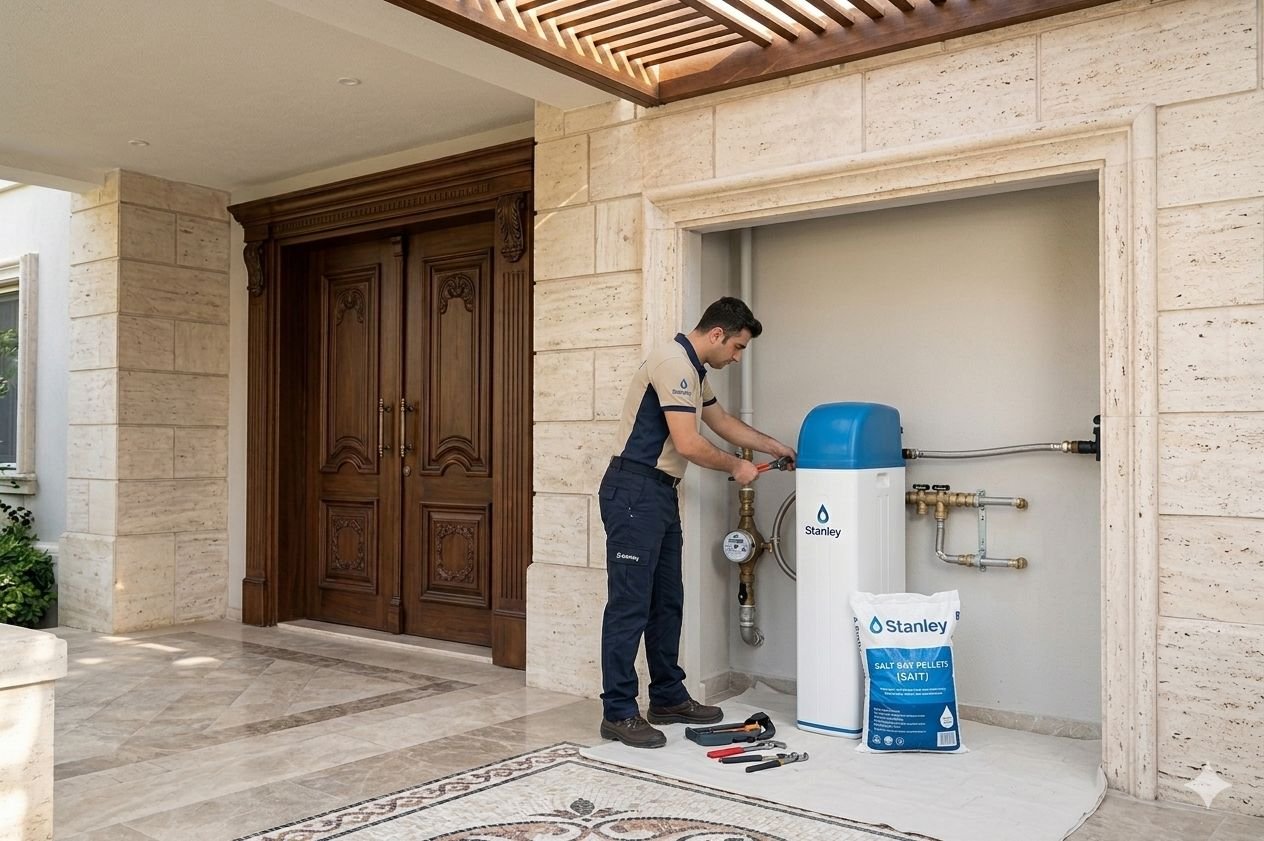 Su yumuşatma sistemi kurulumu ve montajı — Stanley Water
