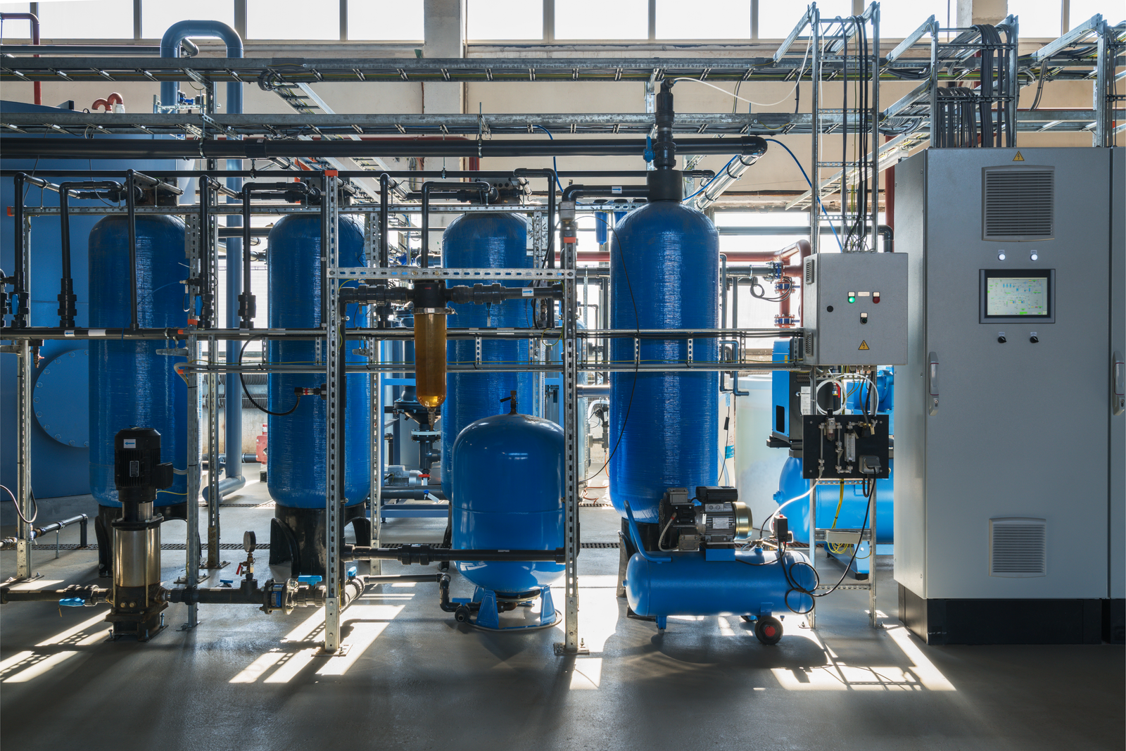 İyon değişim reçinesi ve yumuşatma sistemi — Stanley Water